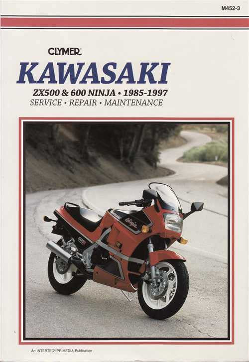 Kawasaki ZX500 &amp; ZX600 Ninja 1985 - 1997 Workshop Manual