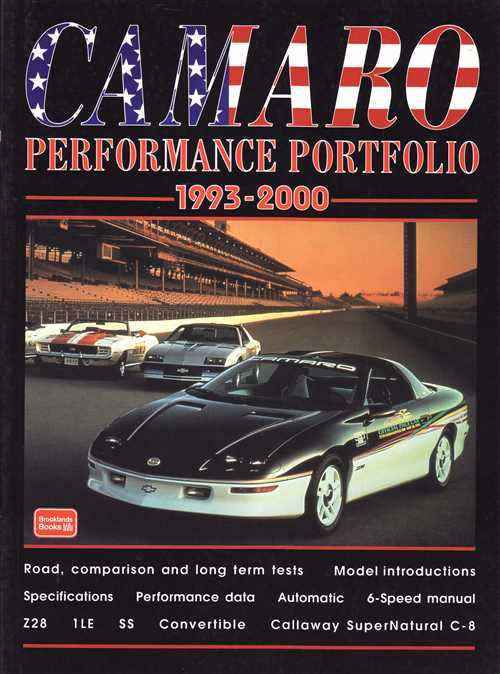 Camaro Performance Portfolio 1993 - 2000