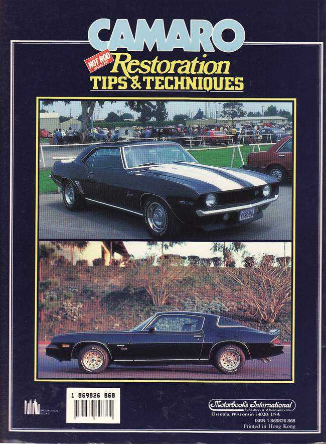 Camaro Restoration Tips &amp; Techniques
