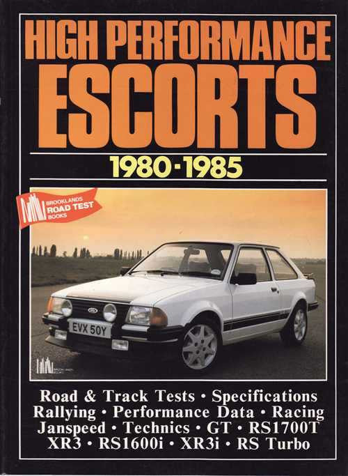 High Performance Escorts 1980 - 1985