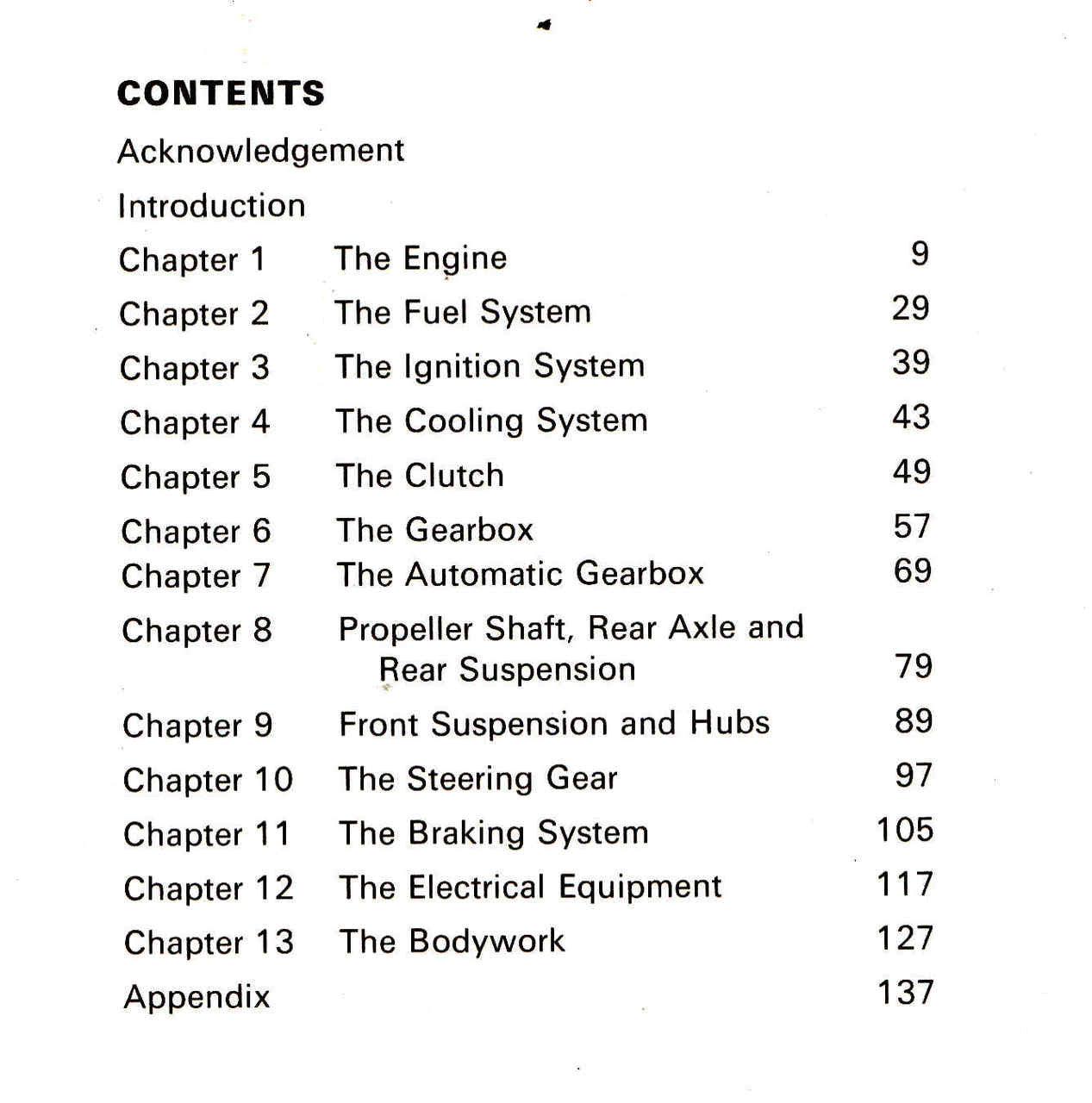 BMW 1800 1964 - 1971 Owner's Workshop Manual - cont