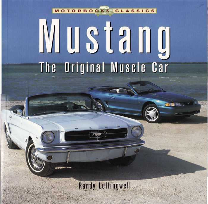 Muscle car book cover with 'Motorbooks Classics' label, blue and white car photos