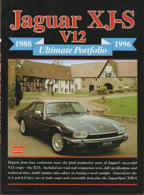 Jaguar XJ-S V12 1988 - 1996 Ultimate Portfolio