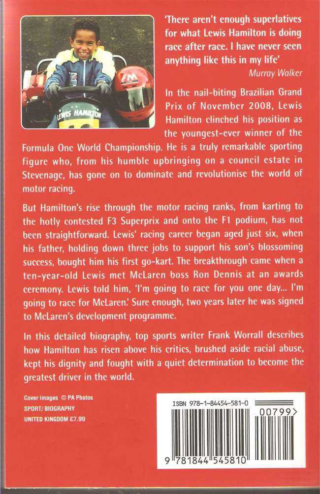 Lewis Hamilton: Champion Of The World (The Biography)