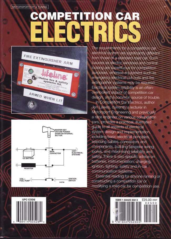 Competition Car Electrics A Practical Handbook