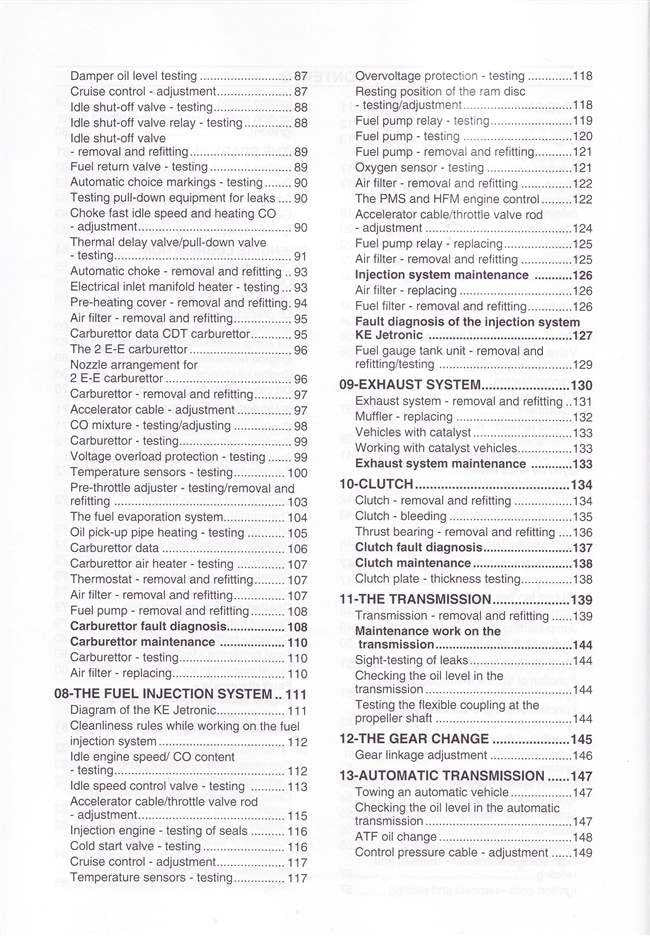 Mercedes W124 1985 - 1995 Workshop Manual