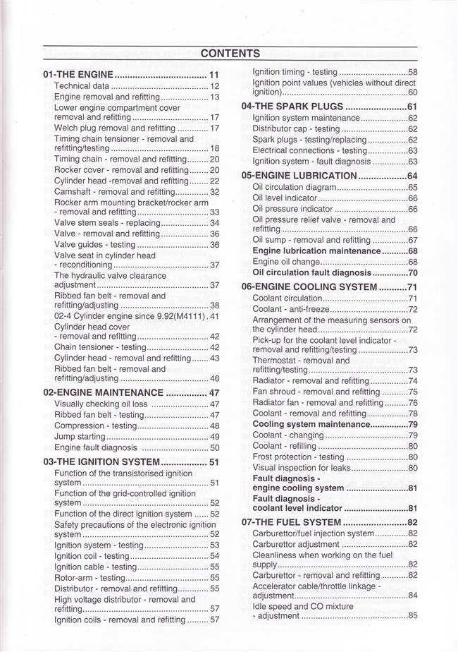 Mercedes W124 1985 - 1995 Workshop Manual