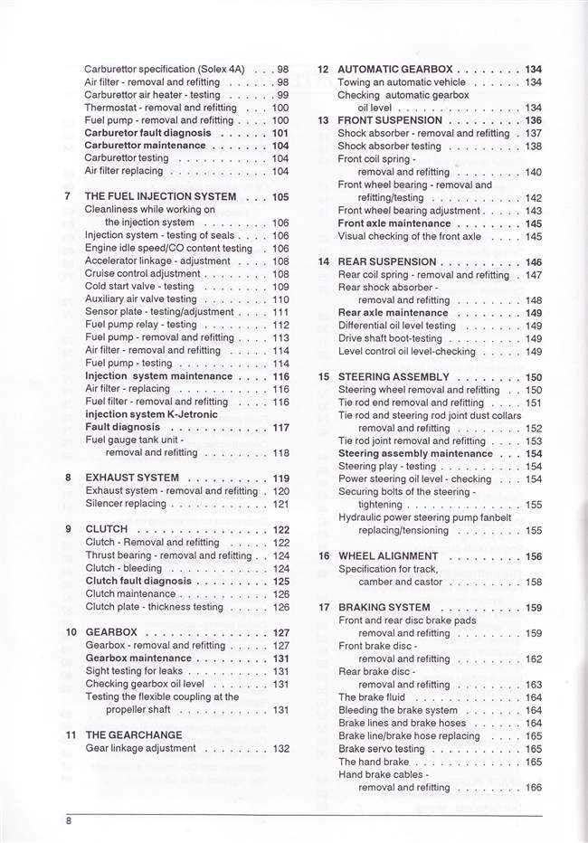 Mercedes W123 1976 - 1986 Workshop Manual