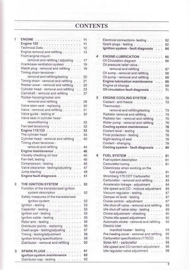 Mercedes W123 1976 - 1986 Workshop Manual