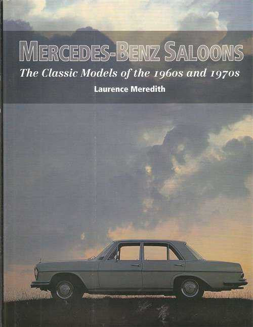 Mercedes-Benz Saloons book cover with car photo and title text