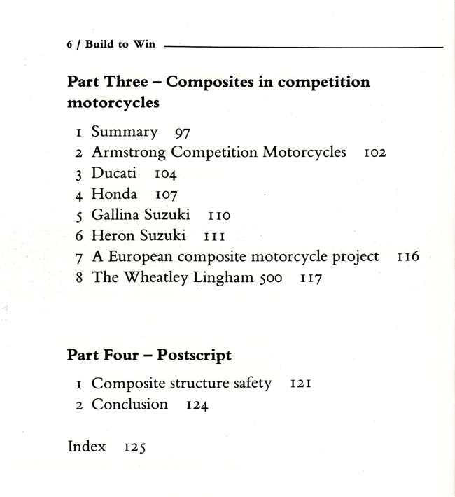 Build to Win - Composite Material Technology For Cars And Motorcycles