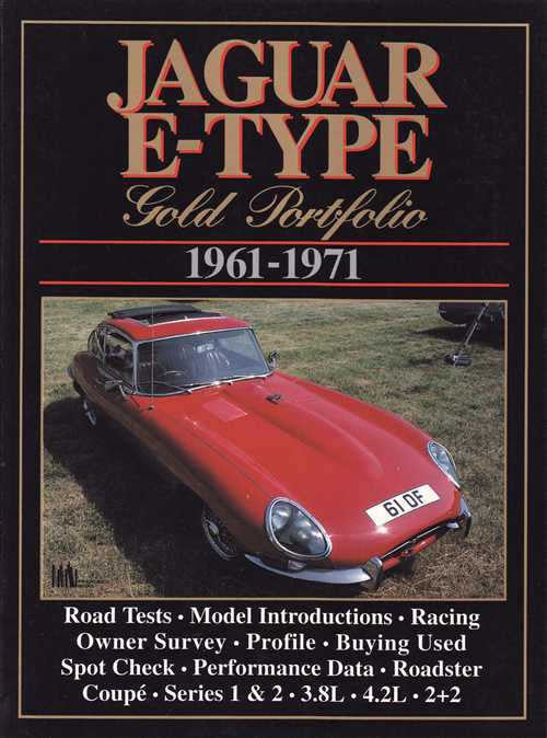 Jaguar E-Type 1961 - 1971 Gold Portfolio