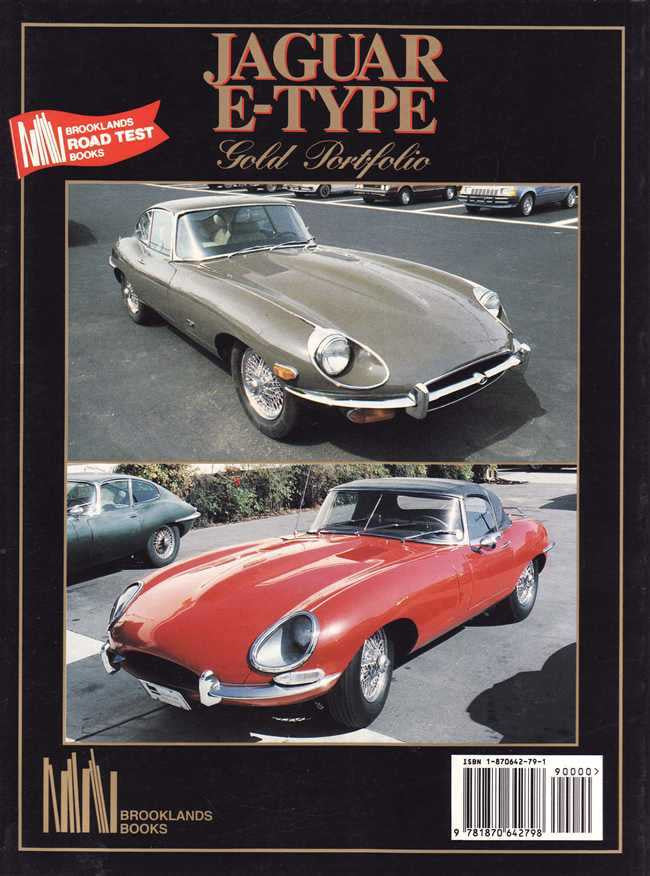 Jaguar E-Type 1961 - 1971 Gold Portfolio