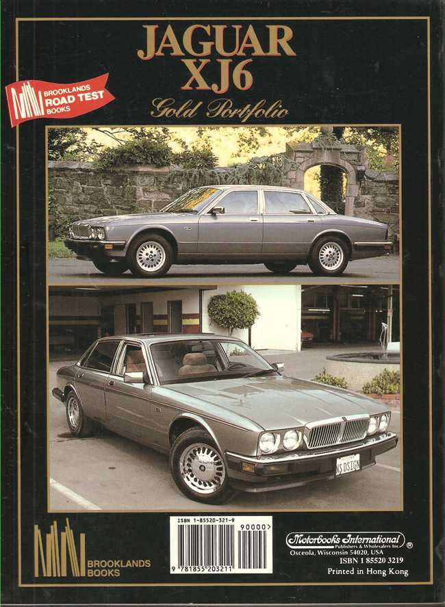 Jaguar XJ6 Gold Portfolio 1986 - 1994