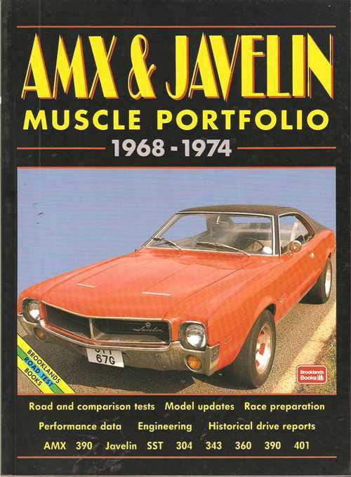 AMX &amp; Javelin Muscle Portfolio 1968 - 1974