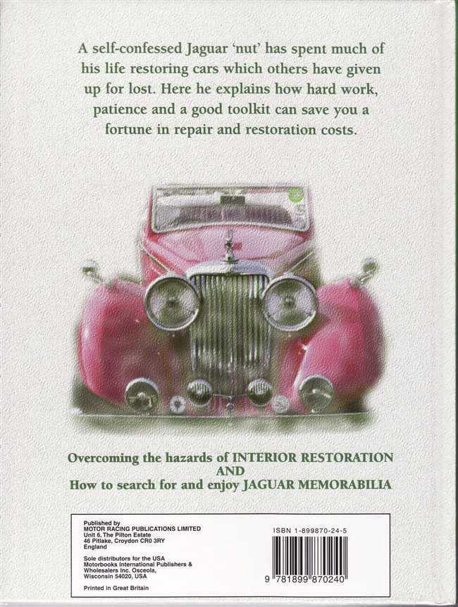 Practical Jaguar Ownership: How To Extend The Life Of a Well-Worn Cat