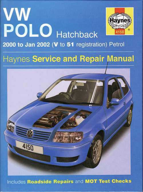 Volkswagen Polo 2000 - 2002 Workshop Manual