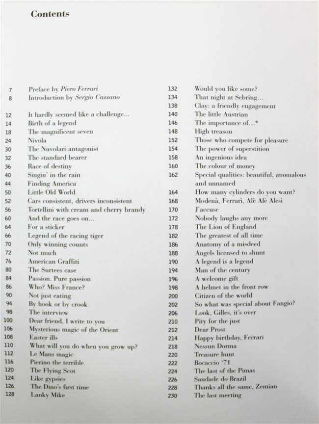 Memoirs of Enzo Ferrari's Lieutenant