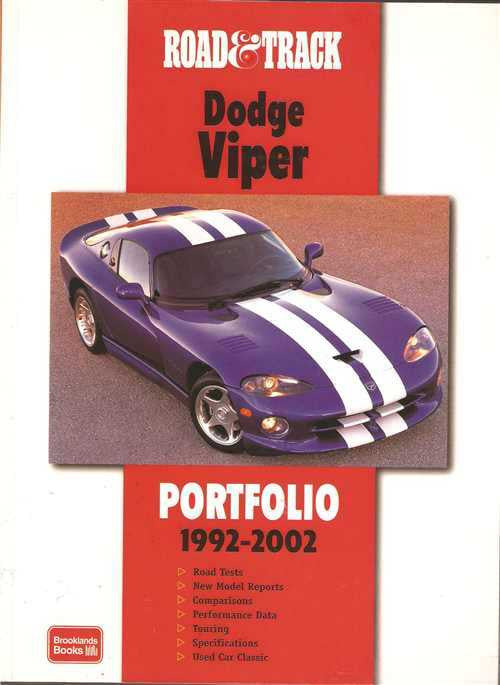 Road &amp; Track On Dodge Viper Portfolio 1992 - 2002