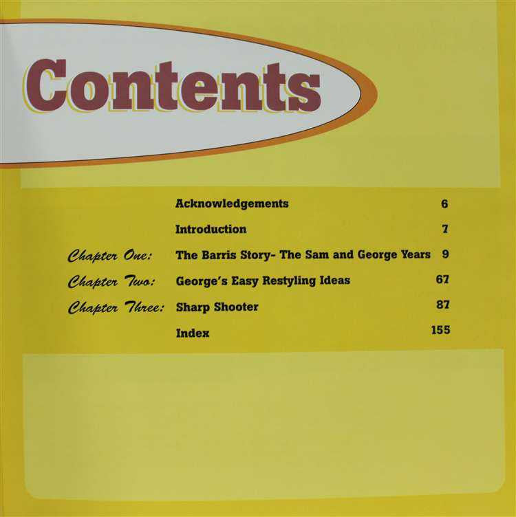 The Big Book of Barris