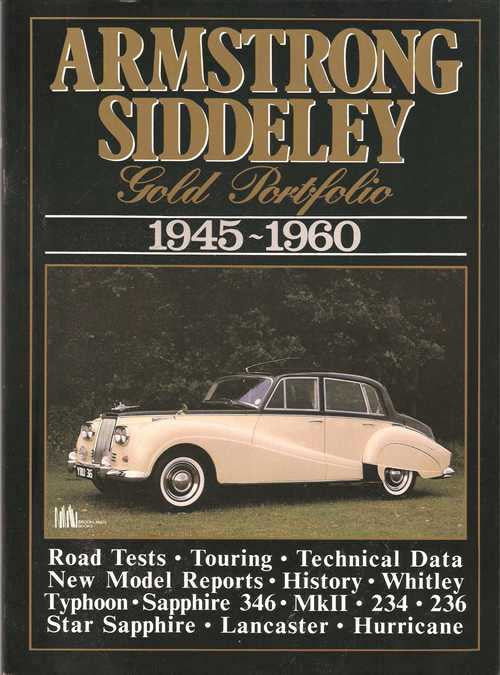Armstrong Siddeley Gold Portfolio 1945 - 1960