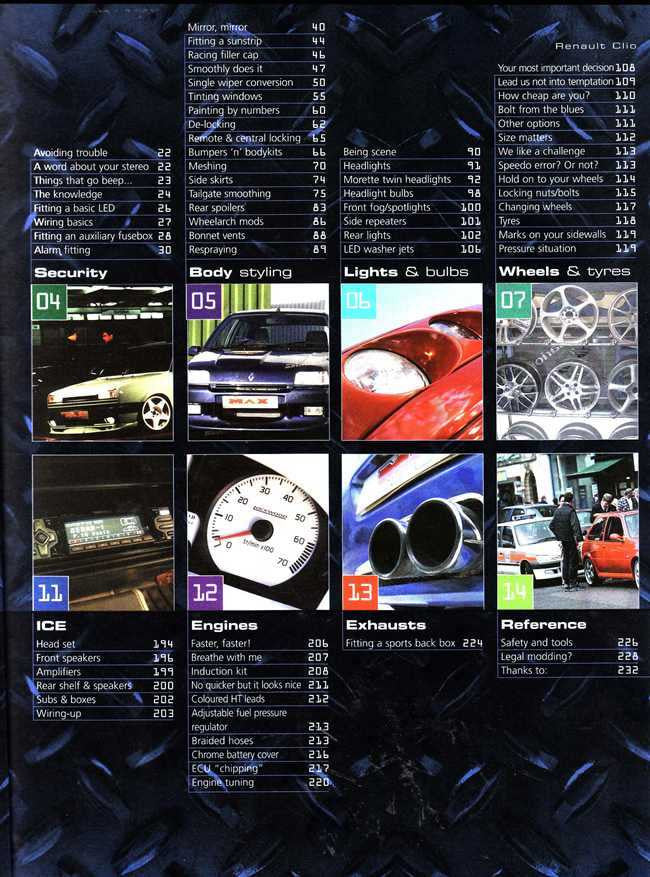 Renault Clio The Definitive Guide to Modifying (Haynes Max Power)