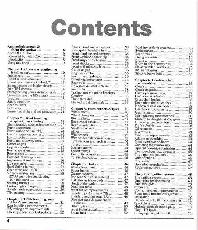 How To Improve Triumph TR2-4A - Updated & Revised Edition