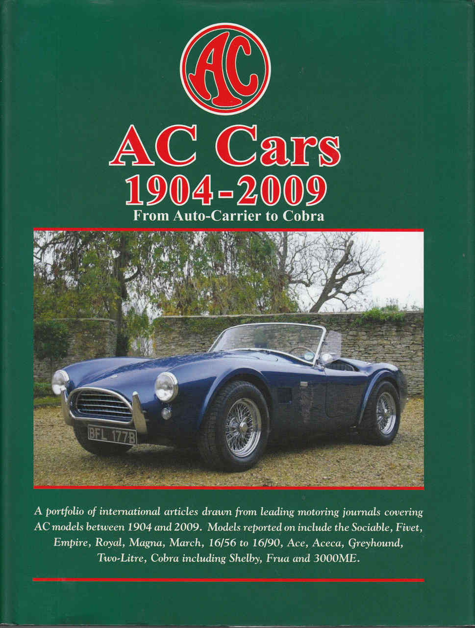 AC Cars 1904-2009 From Auto-Carrier to Cobra - front