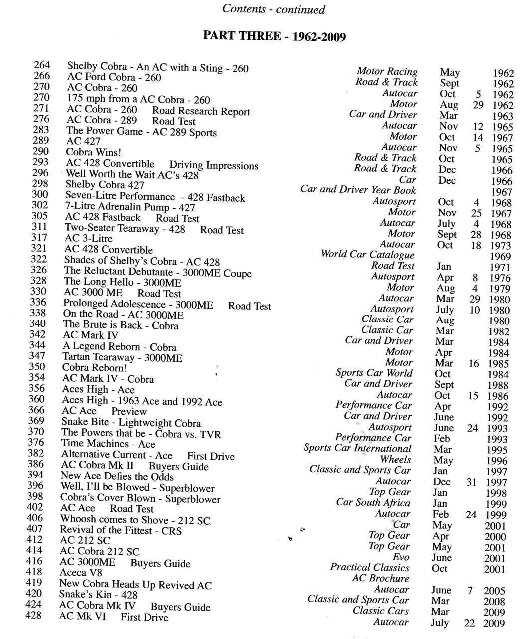 AC Cars 1904-2009 From Auto-Carrier to Cobra - cont3