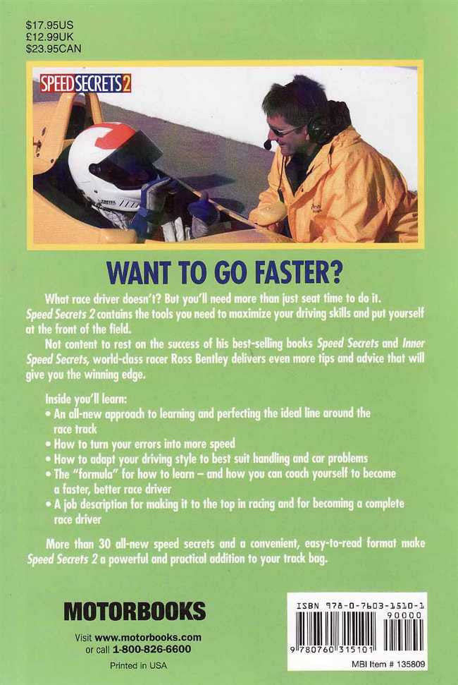 Speed Secrets Racing Speed Secrets 2 - More Professional Race Driving Techniques