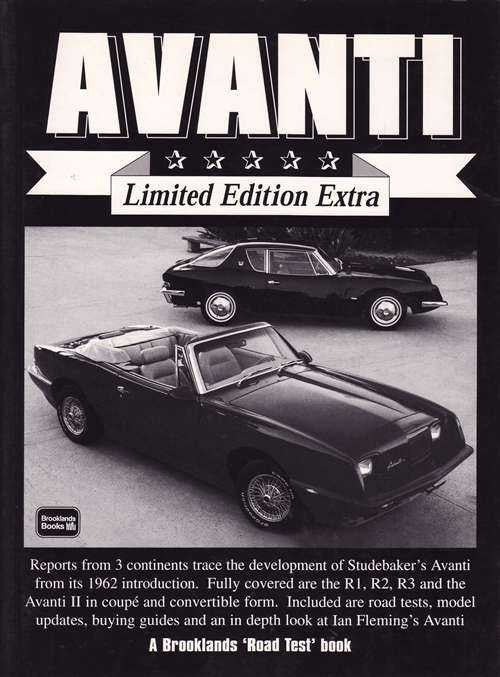 Avanti Limited Edition Extra