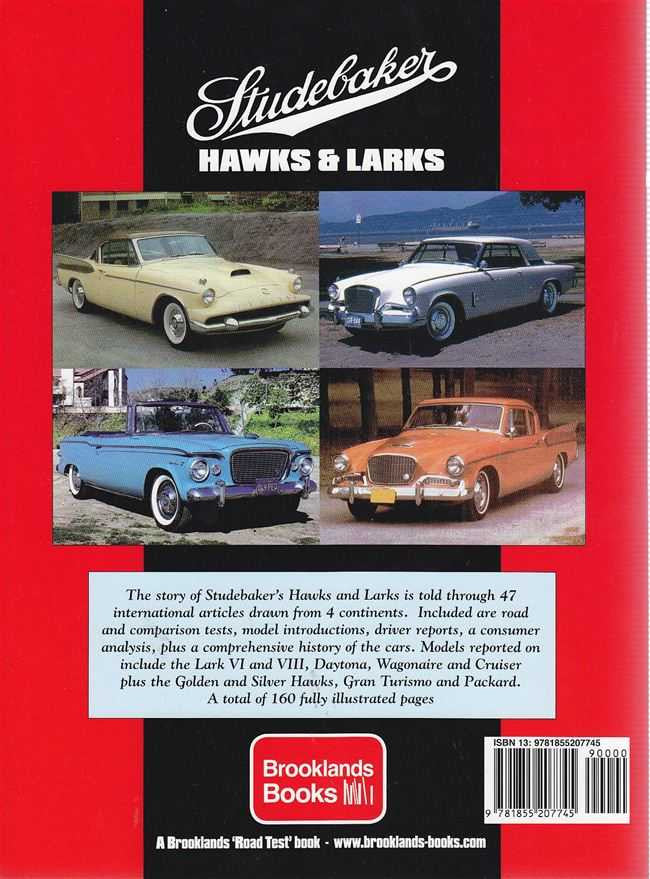 Studebaker Hawks and Larks