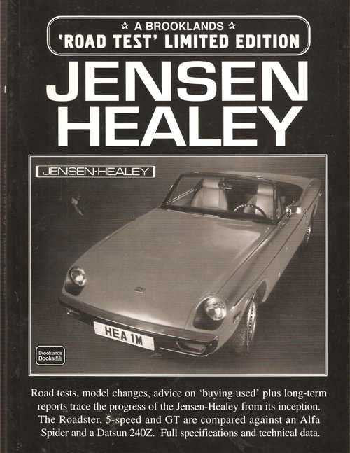 Jensen-Healey: Road Test Limited Edition