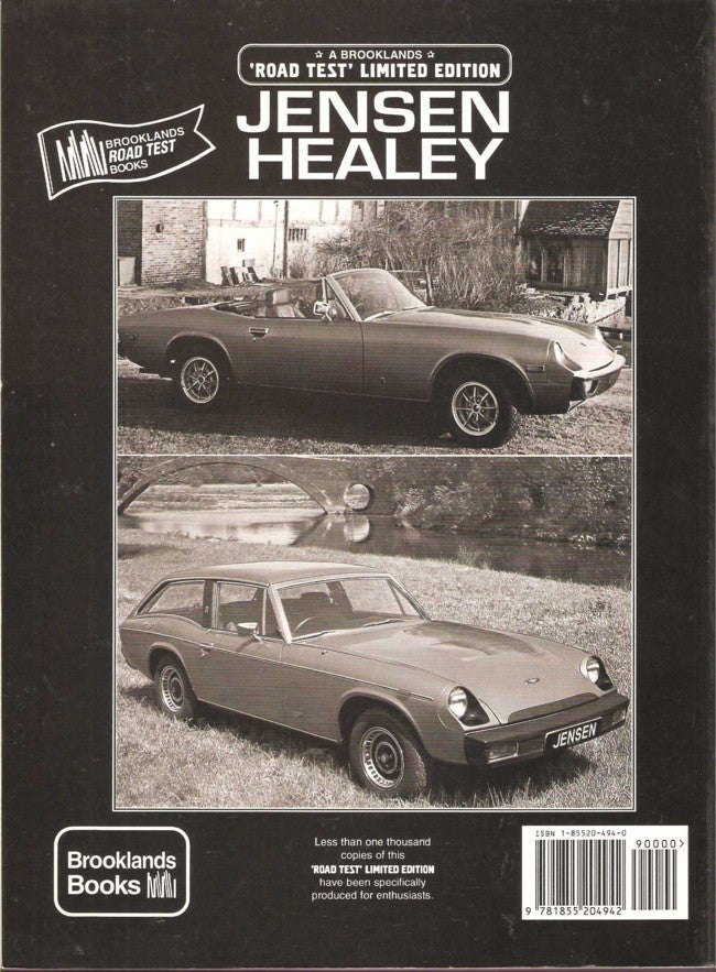Jensen-Healey: Road Test Limited Edition