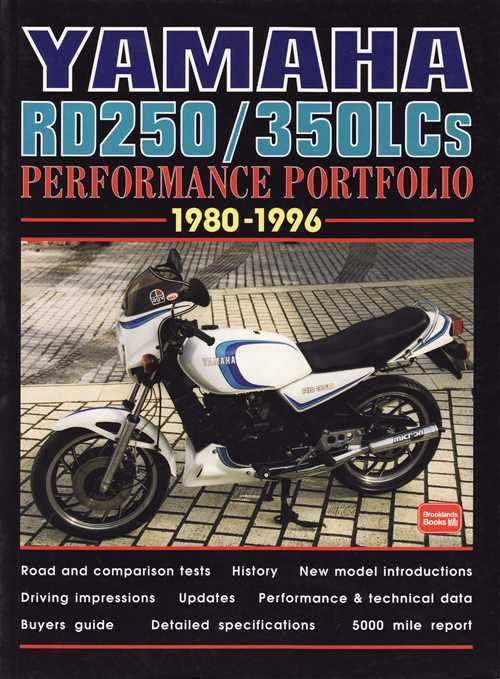 Yamaha RD250 &amp; RD350LCs Performance Portfolio 1980 - 1996