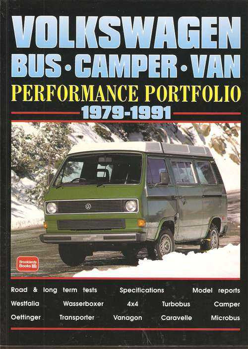 Volkswagen Bus, Camper, Van Performance Portfolio 1979 - 1991