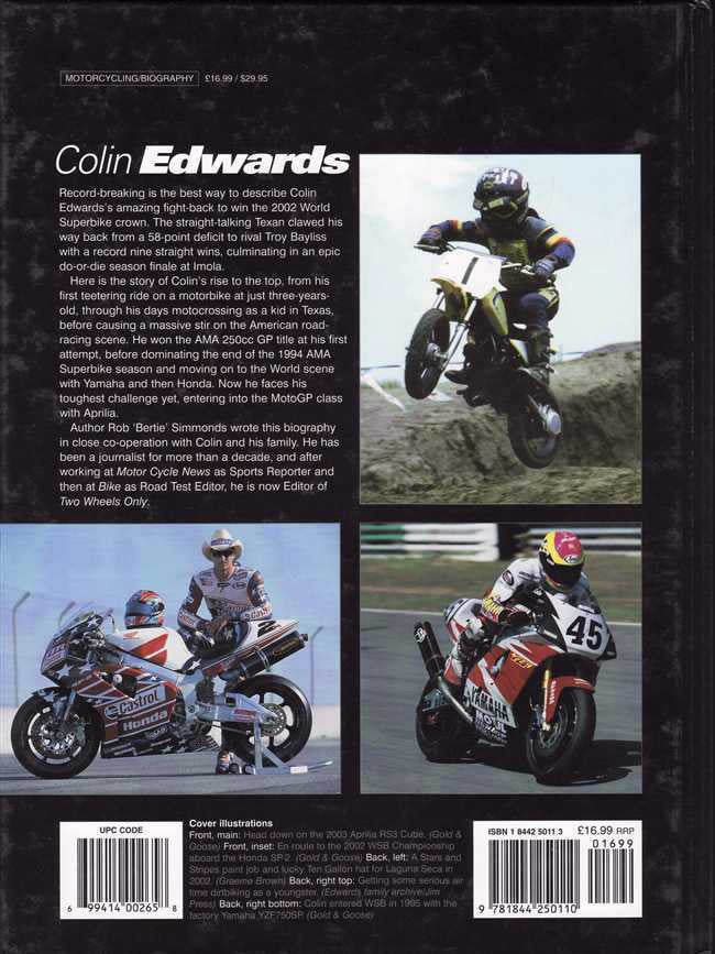 Colin Edwards: The Texas Tornado