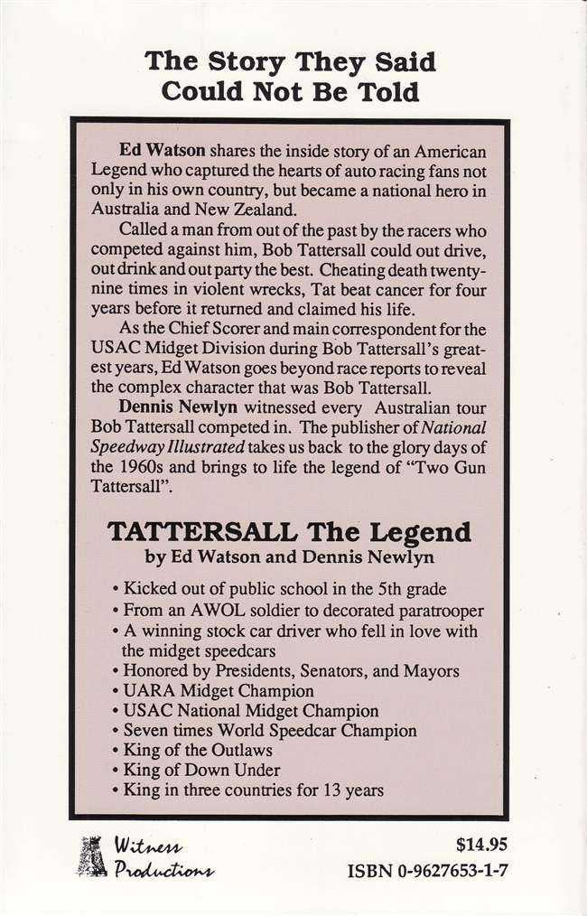 Tattersall: The Legend