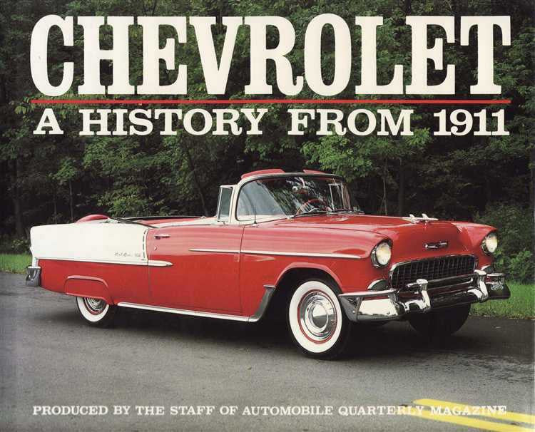 Chevrolet A History From 1911