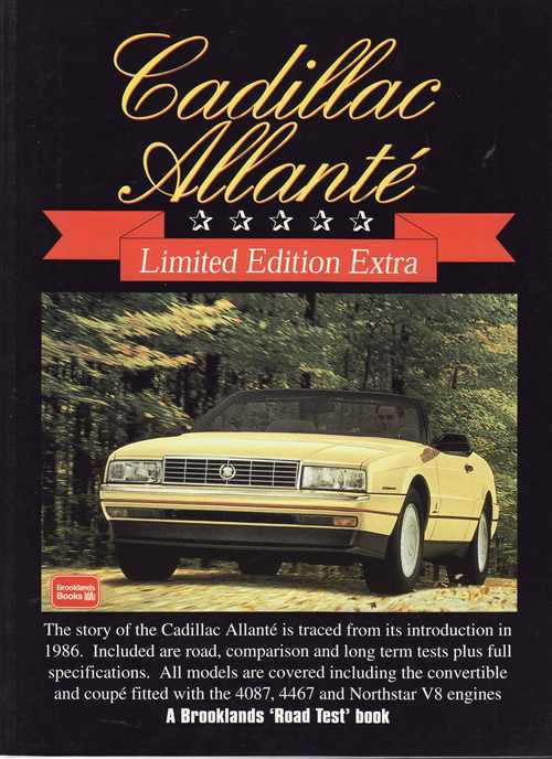 Cadillac Allante Limited Edition Extra