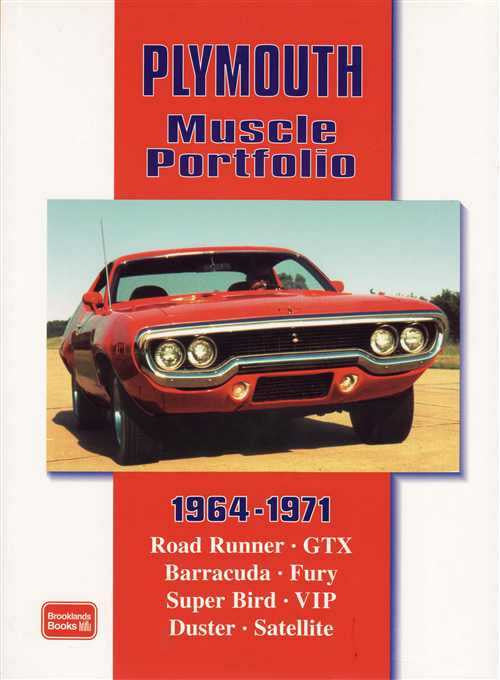 Plymouth Muscle Portfolio 1964 - 1971