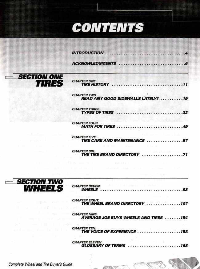 Complete Wheel and Tire Buyer's Guide