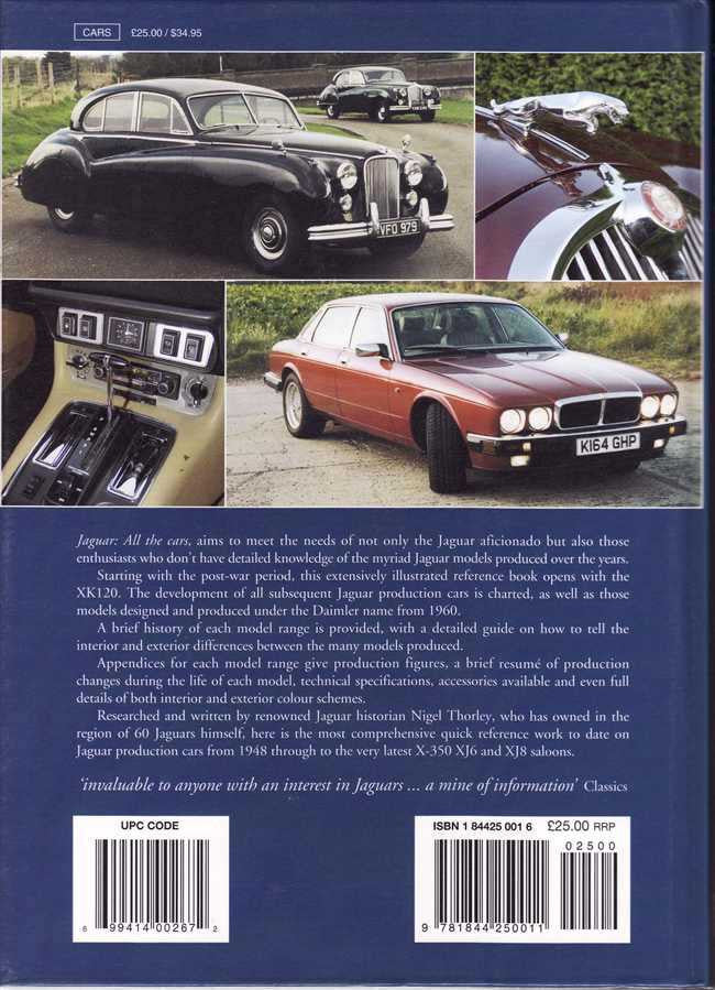 Jaguar: All The Cars