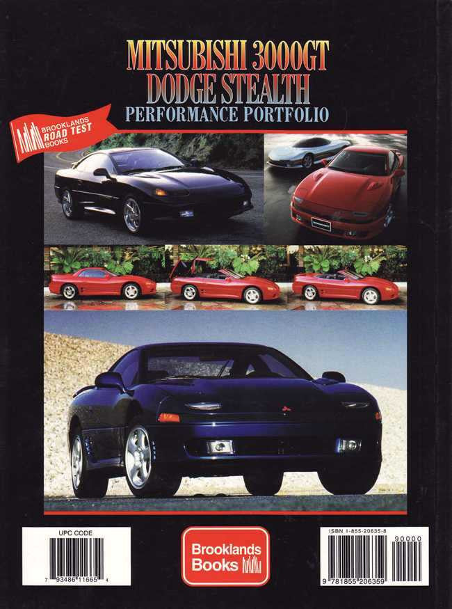 Mitsubishi 3000GT Dodge Stealth Performance Portfolio 1990 - 1999