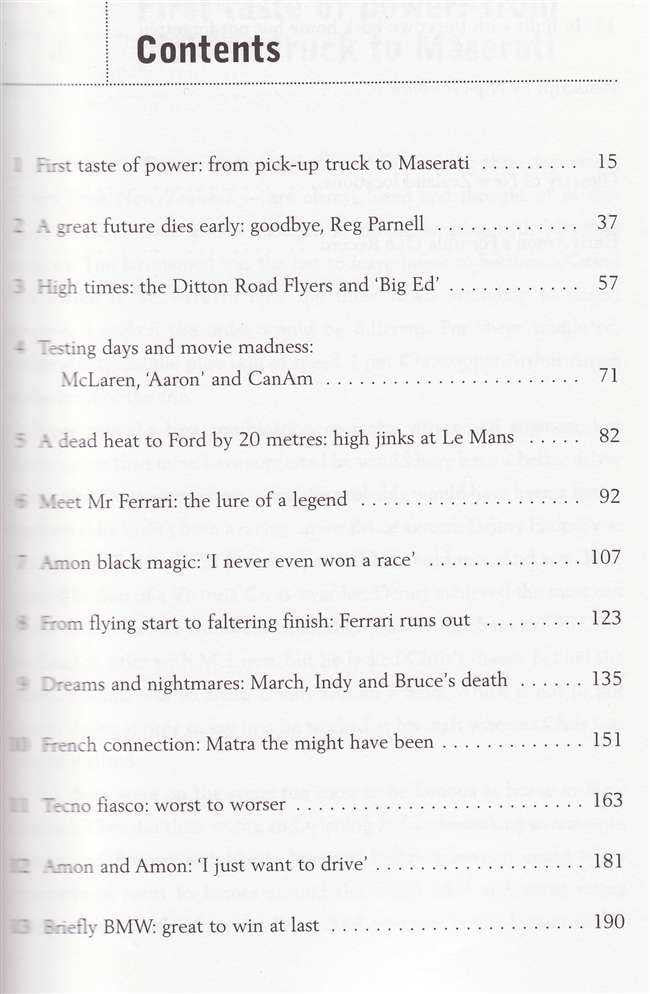 Forza Amon! A Biography Of Chris Amon