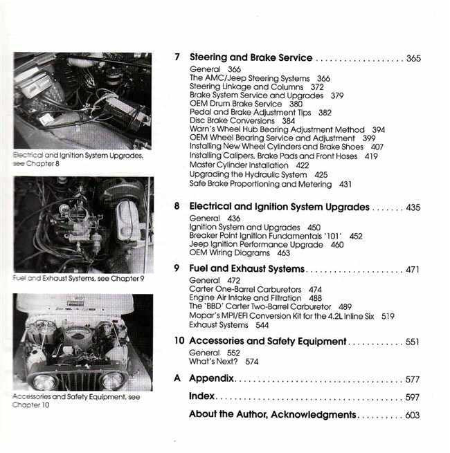 Jeep CJ 1972 - 1986 Rebuilder's Manual