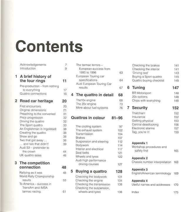 The Audi Quattro Book: Buying, Repairing and Tuning
