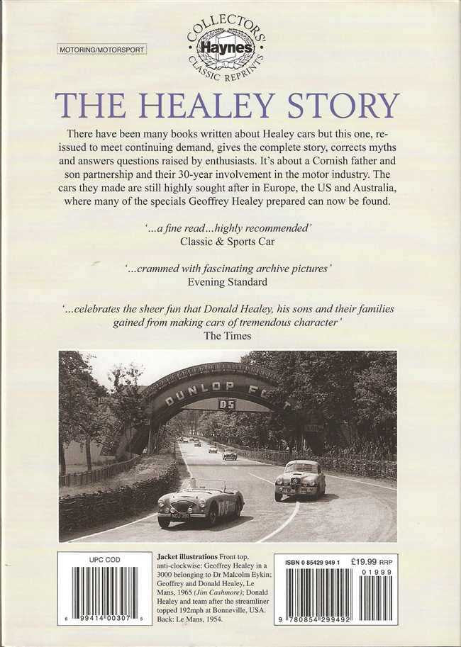 The Healey Story