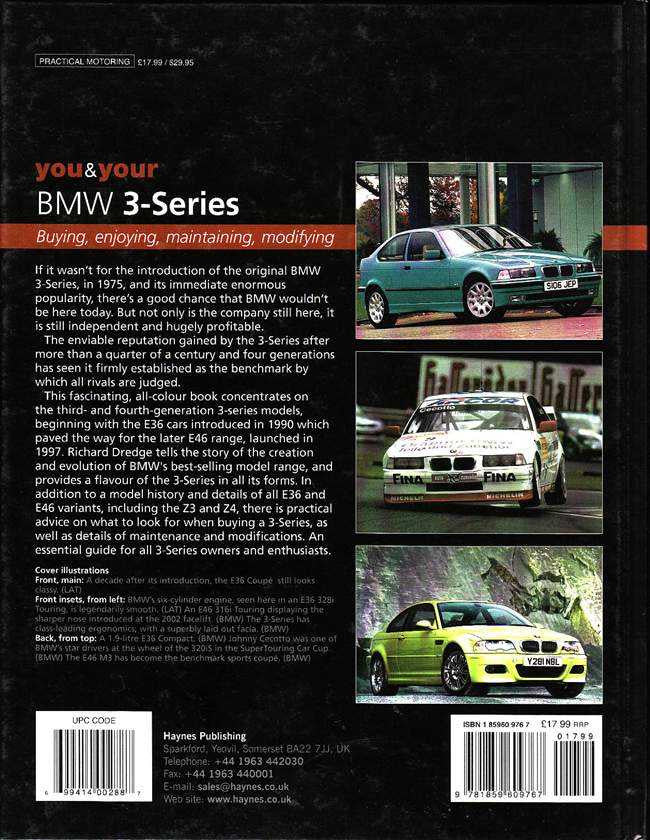 You &amp; Your BMW 3-Series: Buying, Enjoying, Maintaining, Modifying