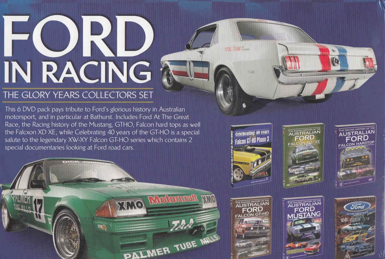 Ford In Racing - The Glory Years Collectors Set 6 DVD Box Set - back
